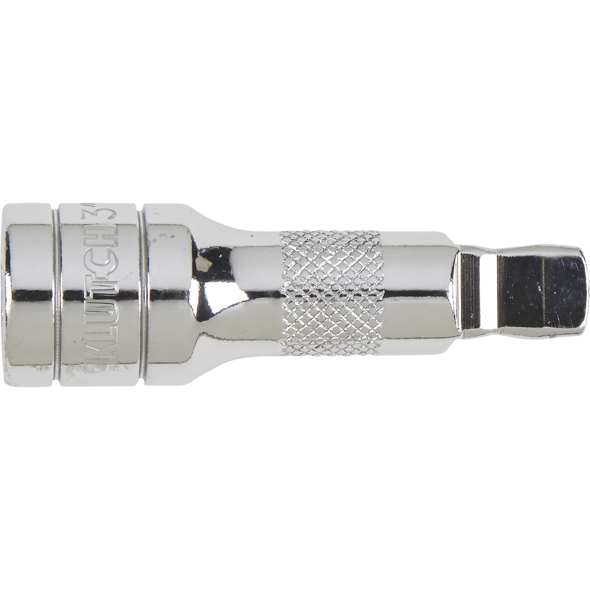 Klutch 3in. Dual-Position Socket Extension, 1/2in. Drive, Chrome Vanadium Steel